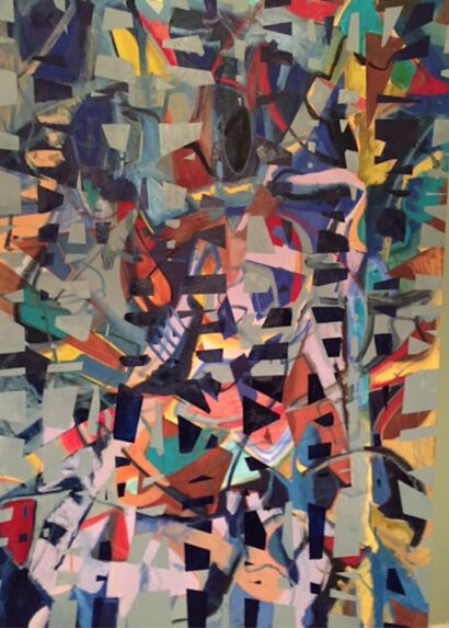 Stairway Labirinth - a Paint Artowrk by Denise Carvalho